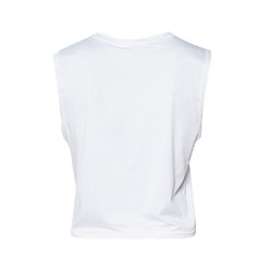 Blusa Cropped Essential LaBellaMafia - Branco (Feminino) - loja online