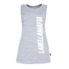 Blusa Regata Cavada Essential LaBellaMafia - Cinza Mescla (Feminino) - loja online