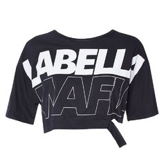 Blusa Cropped Destroyed LaBellaMafia - Preto (Feminino) - Urban Store - Moda Masculina, Roupas, Calçados e muito mais!