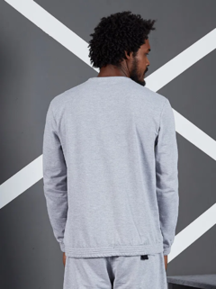 Blusa Moletom Jour La Mafia - Cinza Mescla - Urban Store - Moda Masculina, Roupas, Calçados e muito mais!