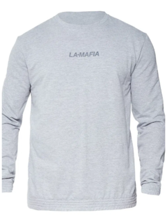 Blusa Moletom Jour La Mafia - Cinza Mescla - loja online