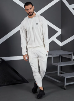 Blusa Moletom Over Comfy La Mafia - Off White - comprar online