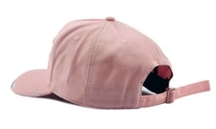 Boné Strapback Fitão Nyc New York City C/Rasgo Destroyed Aba Curva Rosa na internet
