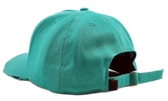 Boné Strapback Fitão Nyc New York City C/Rasgo Destroyed Aba Curva Azul Turquesa - Urban Store - Moda Masculina, Roupas, Calçados e muito mais!