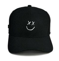 Boné Strapback Fitão Smile Xx Happy Aba Curvada na internet