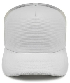 Boné Trucker Liso Redinha Aba Curva Branco na internet