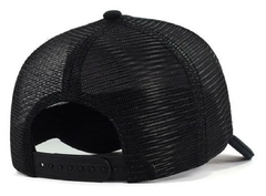 Boné Trucker Liso Redinha Aba Curva Preto na internet