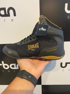Botinha Everlast Ultimate Preto C/Dourado (Masculino) - comprar online