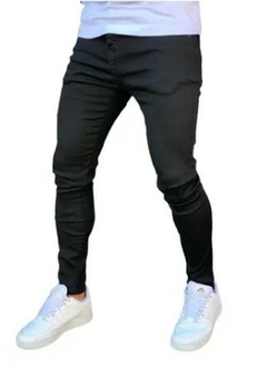 Calça Jeans Super Skinny Linha Premium Preta (Masculina) - Urban Store - Moda Masculina, Roupas, Calçados e muito mais!