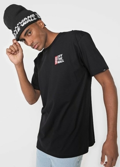 CAMISETA VANS OFF THE WALL PRETA 100% Algodão