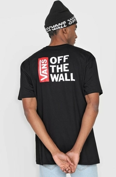 CAMISETA VANS OFF THE WALL PRETA 100% Algodão na internet