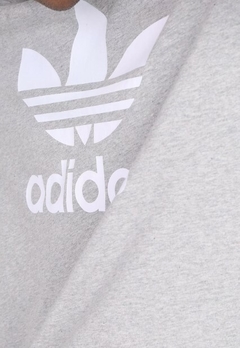 Camiseta Adidas Originals Trefoil 100% Algodão Cinza (Masculina) - Urban Store - Moda Masculina, Roupas, Calçados e muito mais!