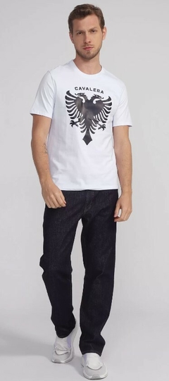 CAMISETA CAVALERA ÁGUIA CLASSIC BRANCA 100% Algodão - comprar online