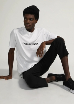 CAMISETA DC SHOES CO USA BRANCA 100% Algodão