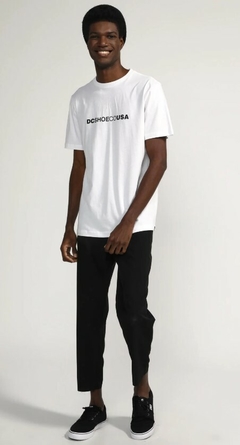 CAMISETA DC SHOES CO USA BRANCA 100% Algodão na internet