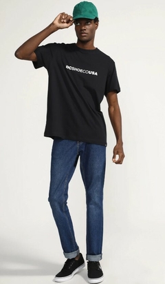 CAMISETA DC SHOES CO USA PRETA 100% Algodão - comprar online