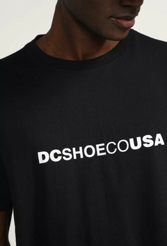 CAMISETA DC SHOES CO USA PRETA 100% Algodão na internet