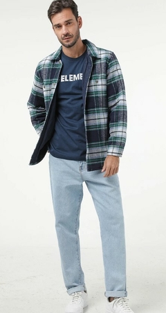 CAMISETA ELEMENT BLAZIN AZUL MARINHO 100% Algodão - comprar online