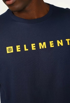 Camiseta Element Modern Azul Marinho 100% Algodão - comprar online