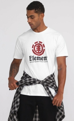 CAMISETA ELEMENT VERTICAL BRANCA 100% Algodão