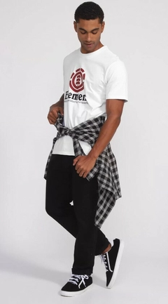 CAMISETA ELEMENT VERTICAL BRANCA 100% Algodão na internet