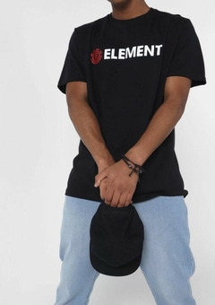 CAMISETA ELEMENT HORIZON PRETA 100% Algodão - loja online