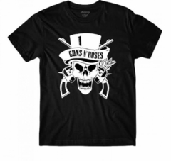 Camiseta Gun's Roses Banda Rock and Roll Heavy Metal (Masculina) - Diversas Cores
