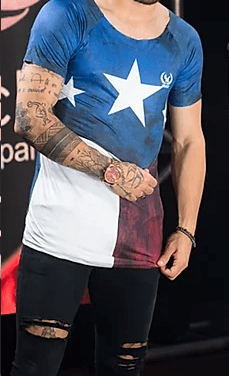 Camiseta Long John Rocket American Captain - comprar online
