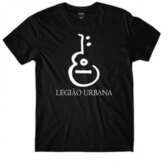 Camiseta Legião Urbana Violão Rock Nacional Renato Russo (Masculina) - Diversas Cores