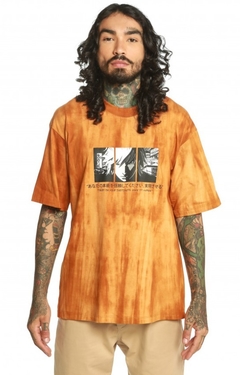 Camiseta No Age Oversized Estonada Laranja Anime Mangá (Unissex) na internet