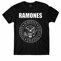 Camiseta Ramones Banda Rock and Roll Punk Rock Heavy Metal (Masculina) - Diversa Cores