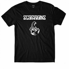 Camiseta Scorpions Rock and Roll Heavy Metal (Masculina) - Diversas Cores