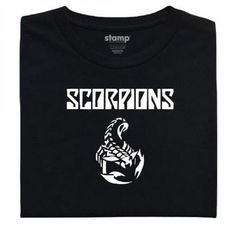 Camiseta Scorpions Rock and Roll Heavy Metal (Masculina) - Diversas Cores - comprar online