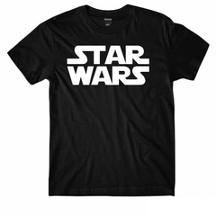Camiseta Star Wars Logo Filme Guerra nas Estrelas Netflix Filmes Séries Tv (Masculina) - Diversas Cores