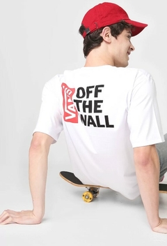 CAMISETA VANS OFF THE WALL BRANCA 100% Algodão - comprar online