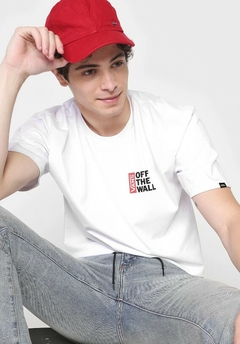 CAMISETA VANS OFF THE WALL BRANCA 100% Algodão na internet