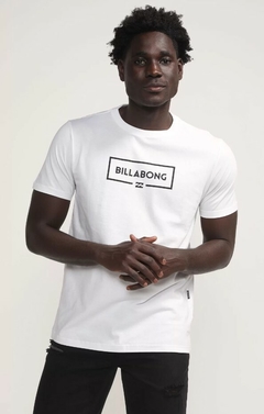 CAMISETA BILLABONG SWELLED BRANCA 100% Algodão