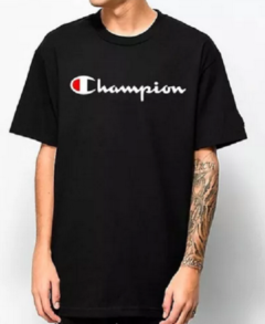 Camiseta Champion Hip Hop 100% Algodão Sk8 Preta (Masculina)