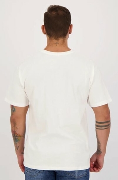 Camiseta Champion Logo Contour 100% Algodão Branca (Masculina) - loja online