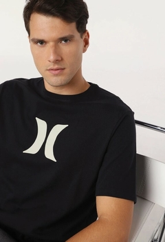 CAMISETA HURLEY ICON PRETA 100% Algodão - comprar online
