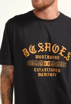 CAMISETA DC SHOES PASLAY GOT PRETA 100% Algodão na internet