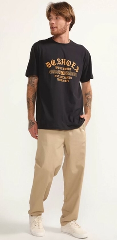 CAMISETA DC SHOES PASLAY GOT PRETA 100% Algodão - comprar online