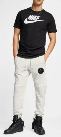Camiseta Nike Icon Swoosh 100% Algodão Preto (Masculina) na internet