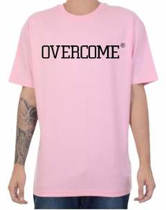Camiseta Overcome Hip Hop 100% Algodão Sk8 Rosa (Masculina)