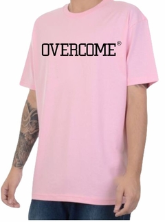 Camiseta Overcome Hip Hop 100% Algodão Sk8 Rosa (Masculina) - comprar online