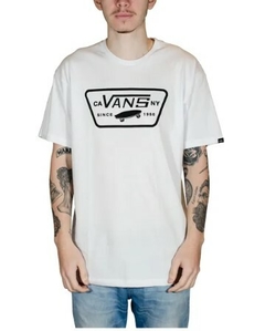Camiseta Vans Classic Full Patch 100% Algodão Branca (Masculina) - comprar online