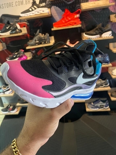 Tênis Nike Air Max 270 React Preto C/Rosa (Feminino) - comprar online