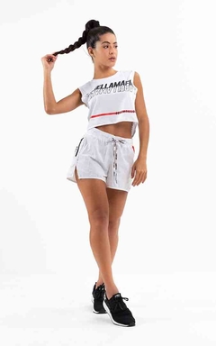 Cropped Essentials LaBellaMafia - Branco (Feminino) - Urban Store - Moda Masculina, Roupas, Calçados e muito mais!