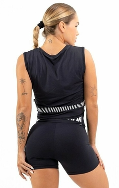 Cropped Essentials LaBellaMafia - Preto (Feminino) - comprar online