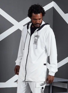 Jaqueta Comfort Jour La Mafia - Off White